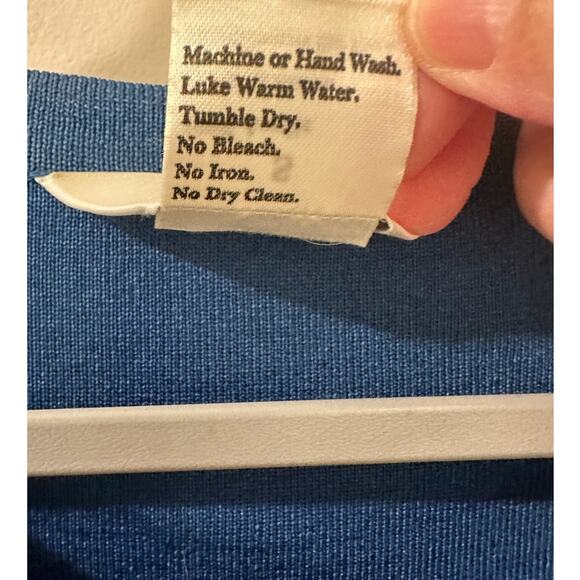 VTG Exclusively Misook Short-Sleeve Knit Top Power Dressing Vintage Workwear - Picture 3 of 7